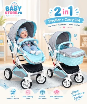 Baby Stroller 2 in 1